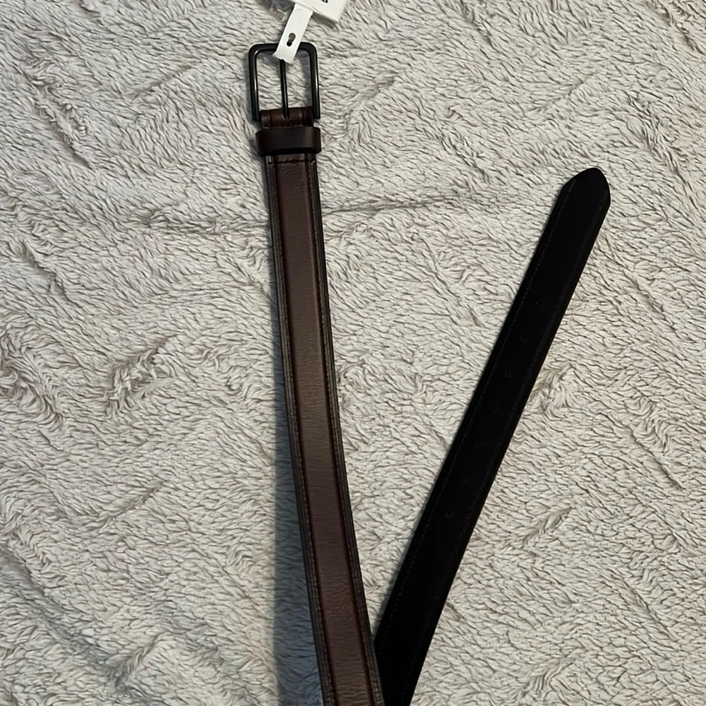 NWT Goodfellow Genuine Leather Belt Size 32/36